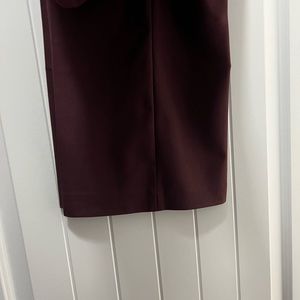 Burgundy dress pants